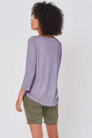 Savannah T-shirt in Mauve - T-Shirt