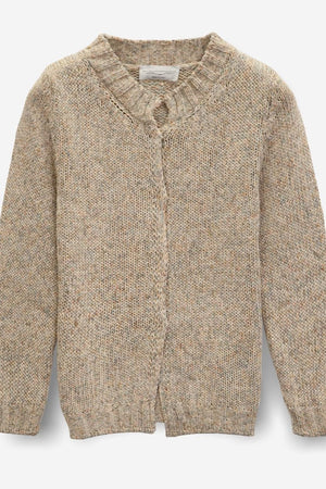 Sky Print Cotton Cardigan - Canapa - Sweaters