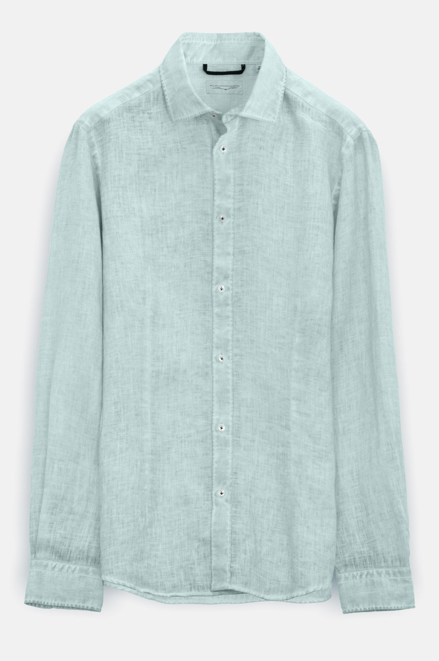 Slim Fit Spread Collar Linen Shirts - Tahiti