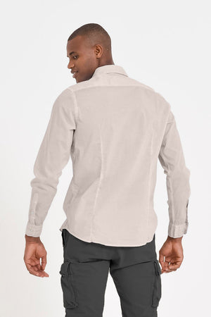Slim-Fit Stretch Poplin Shirt - Canapa - Shirts