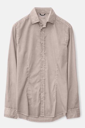 Slim-Fit Stretch Poplin Shirt - Corda - Shirts