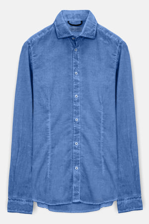 Slim Fit Voile Shirt - Oceano - Shirts