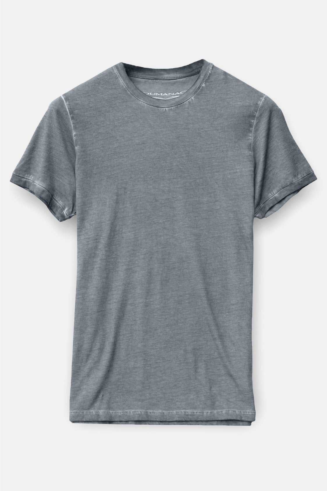 iron-grey cotton t-shirt