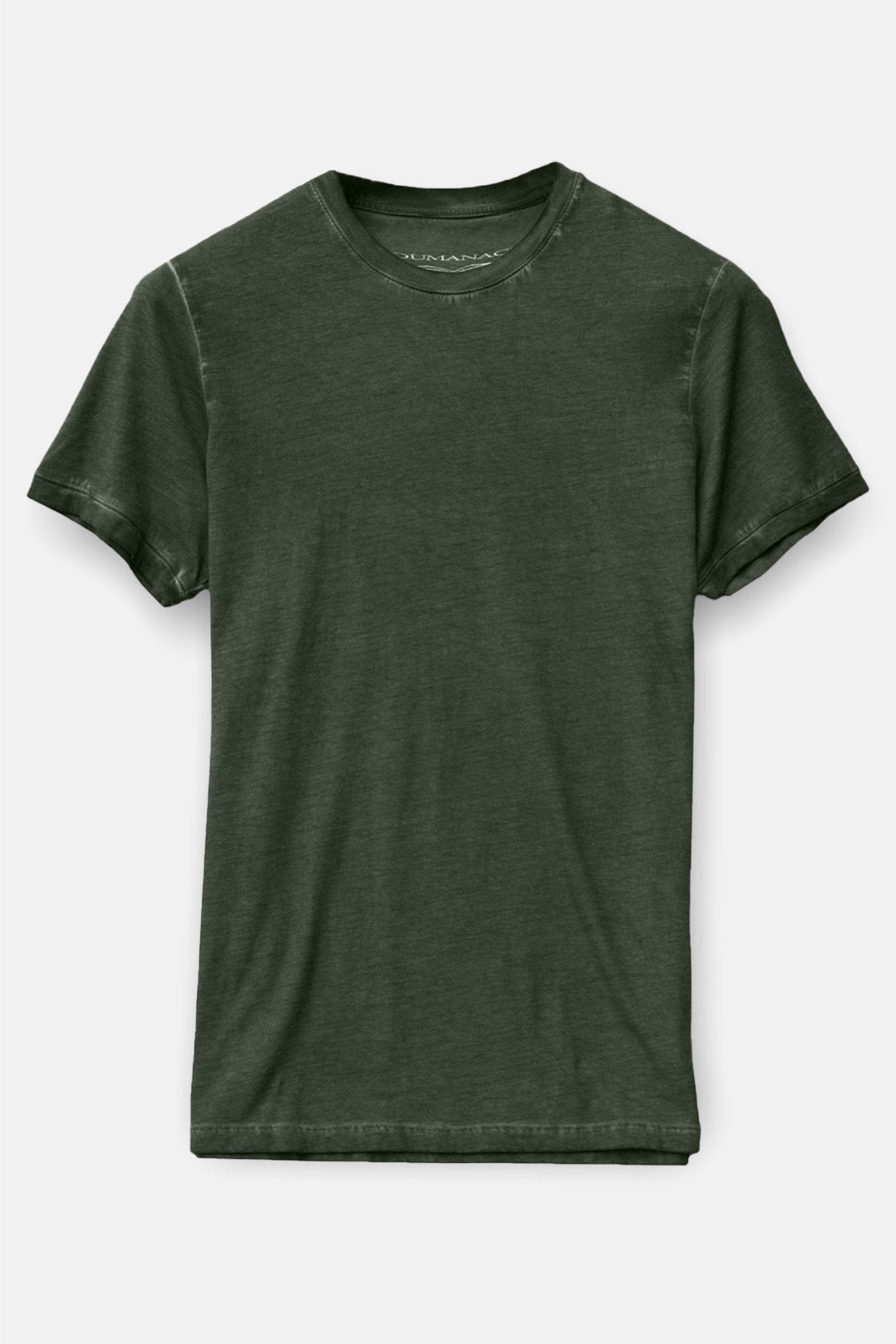 Dark green cotton t-shirt