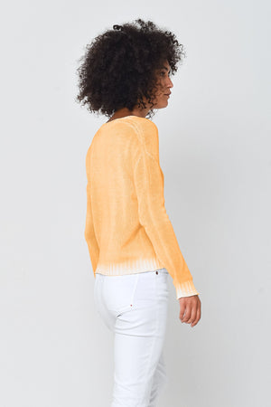 Spray Art Cogo V Knit in Sundance - Sweaters