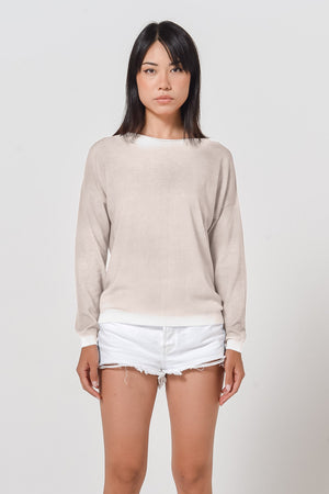 Spray Art Comfy Knit in Canapa - Sweaters