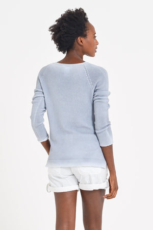 Sprayed Painted Nuvola Pullover - Marmo - Sweaters