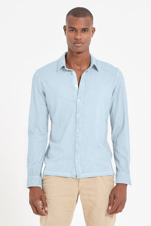 Stretch Cotton Pique Shirt - Anice - Shirts
