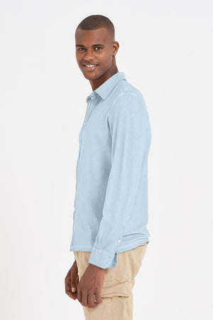 Stretch Cotton Pique Shirt - Anice - Shirts