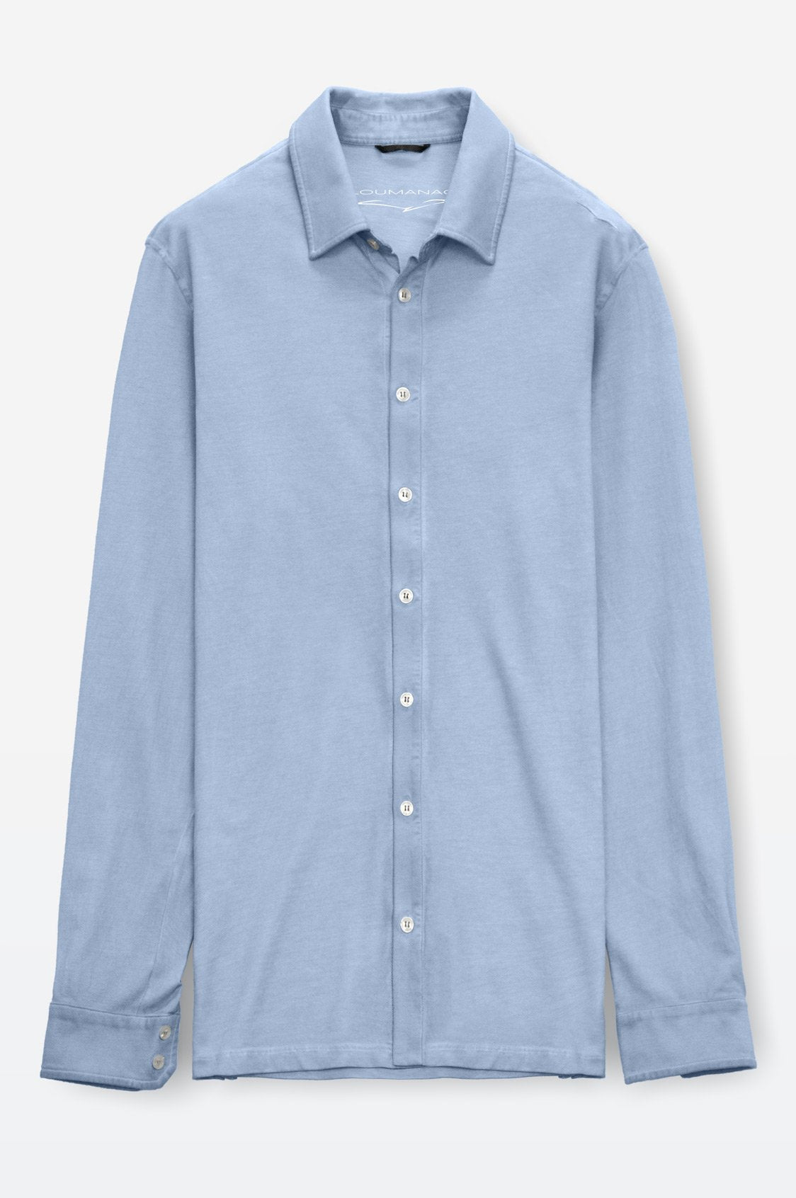 Stretch Cotton Pique Shirt - Fiji - Shirts