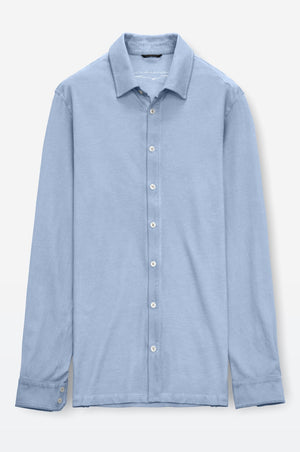 Stretch Cotton Pique Shirt - Fiji - Shirts