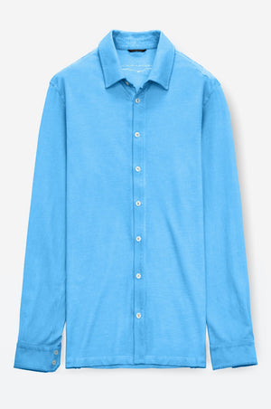 Stretch Cotton Pique Shirt - Lavezzi - Shirts