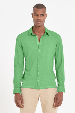 Stretch Cotton Pique Shirt - Martinica - Shirts