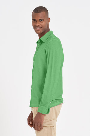 Stretch Cotton Pique Shirt - Martinica - Shirts
