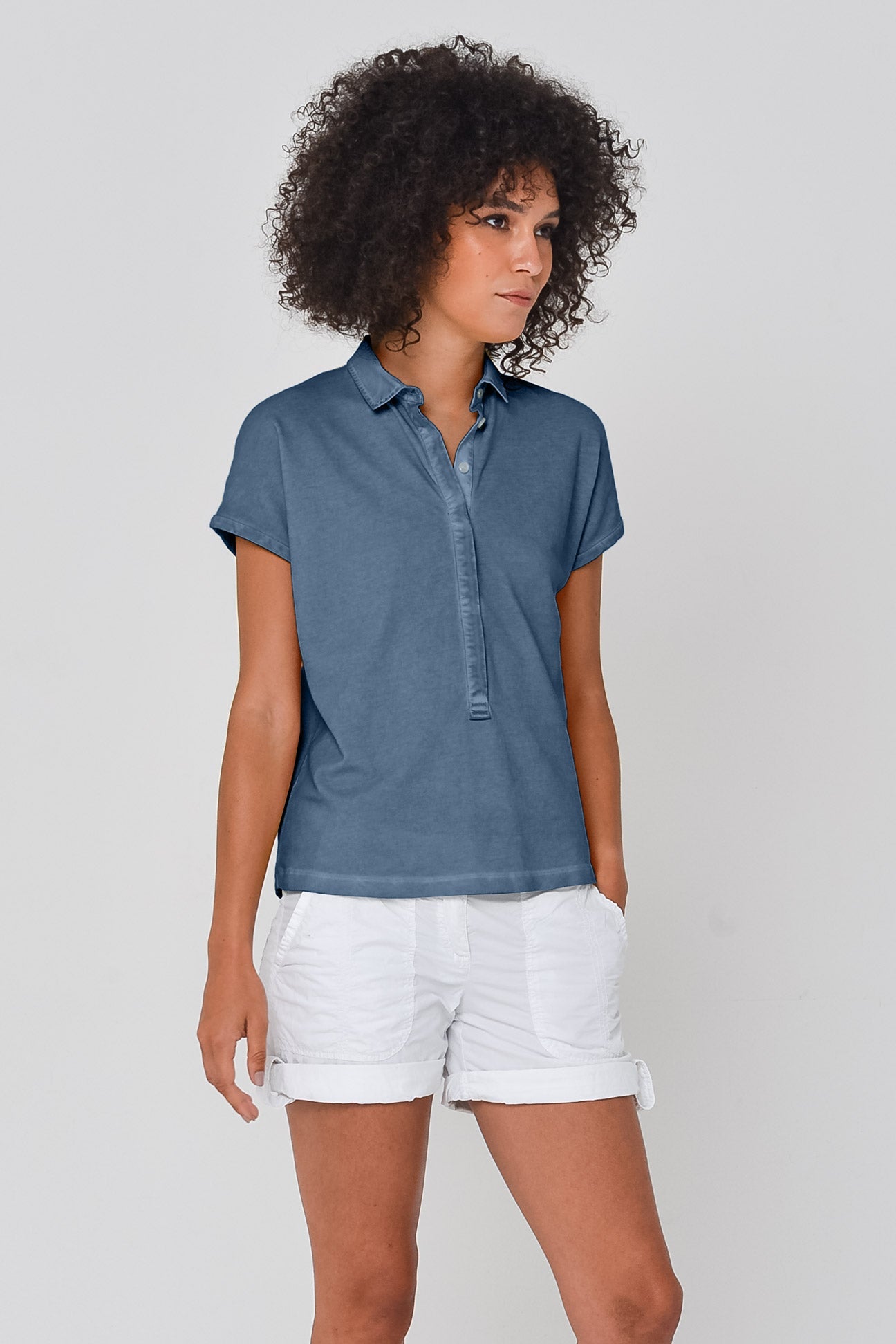 Summer Love Polo in Jeans - Polos