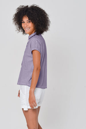 Summer Love Polo in Mauve - Polos