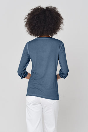 Sweet Heart Tee in Jeans - T-Shirt