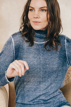 Tay Cashmere - Navy - Sweaters