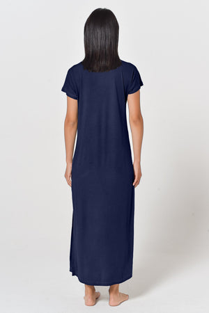 Tee Dress - Mauve - Dresses