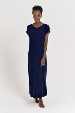 Tee Dress - Navy - Dresses