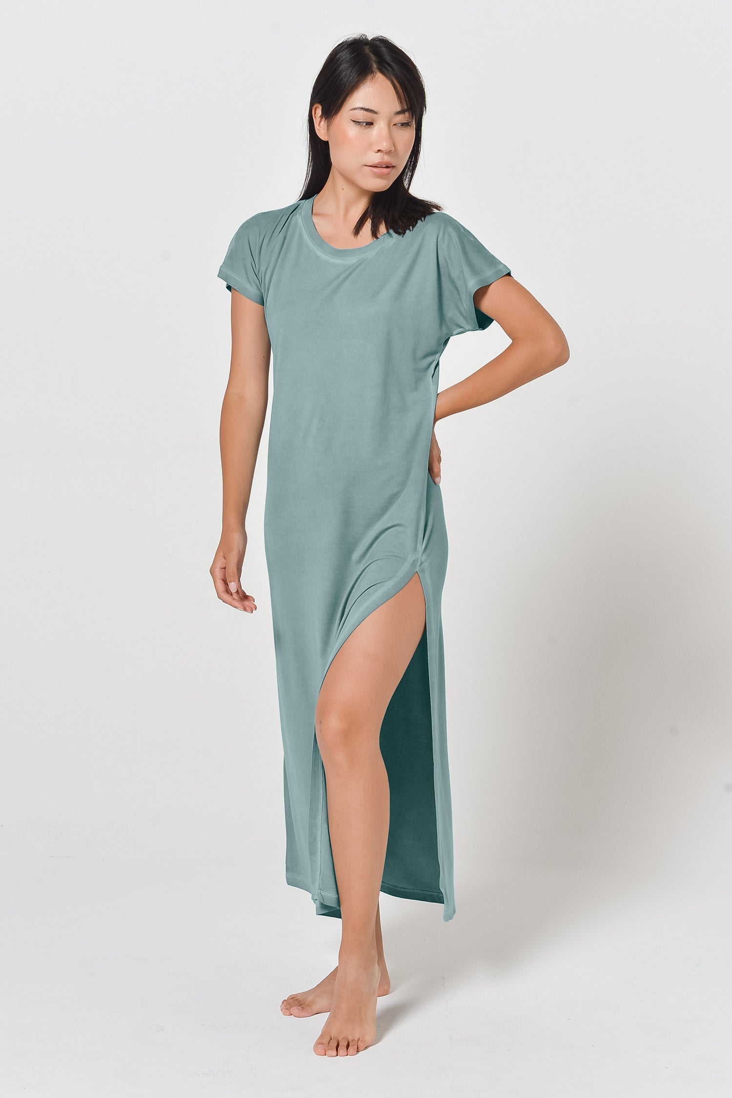 Tee Dress - Shark - Dresses