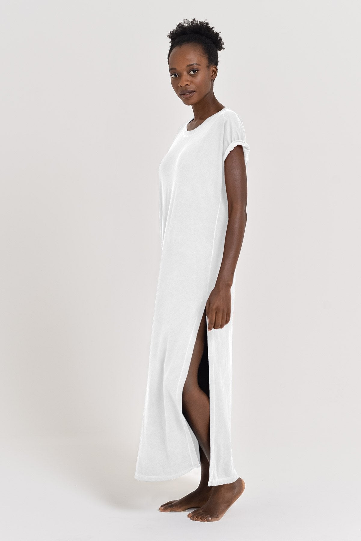 Tee Dress - Bianco - Dresses