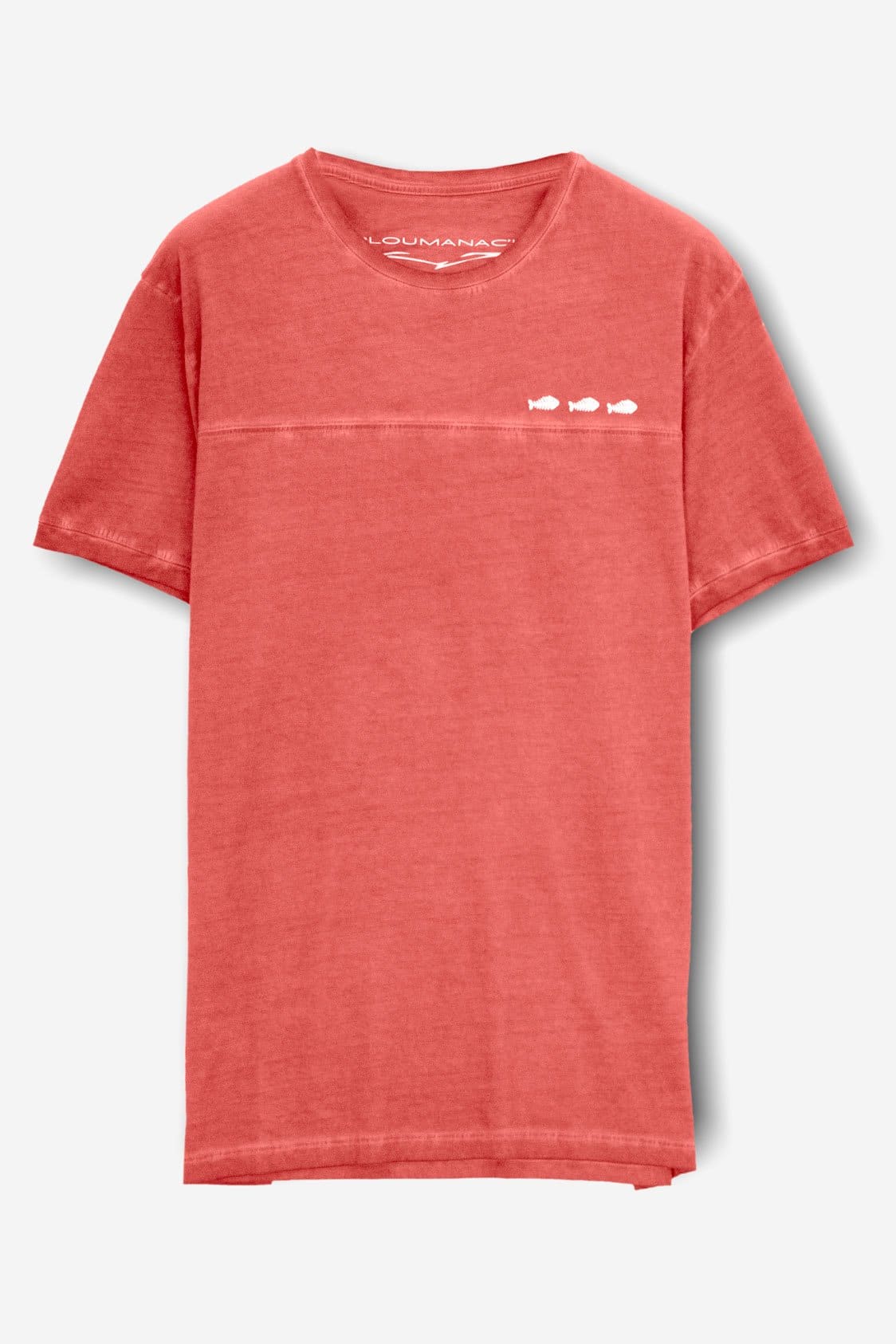 Three FishBone T-Shirt - Hibiscus