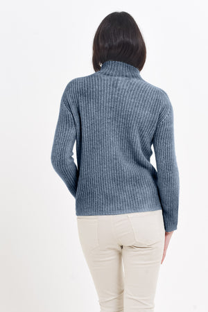Tully Navy - Alpaca Pullover - Sweaters