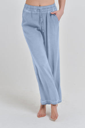 Viscose Billow Slacks - Fiji - Pants