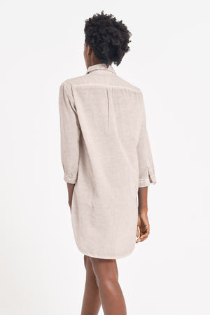 Voile Mini Shirtdress - Canapa - Chemisier