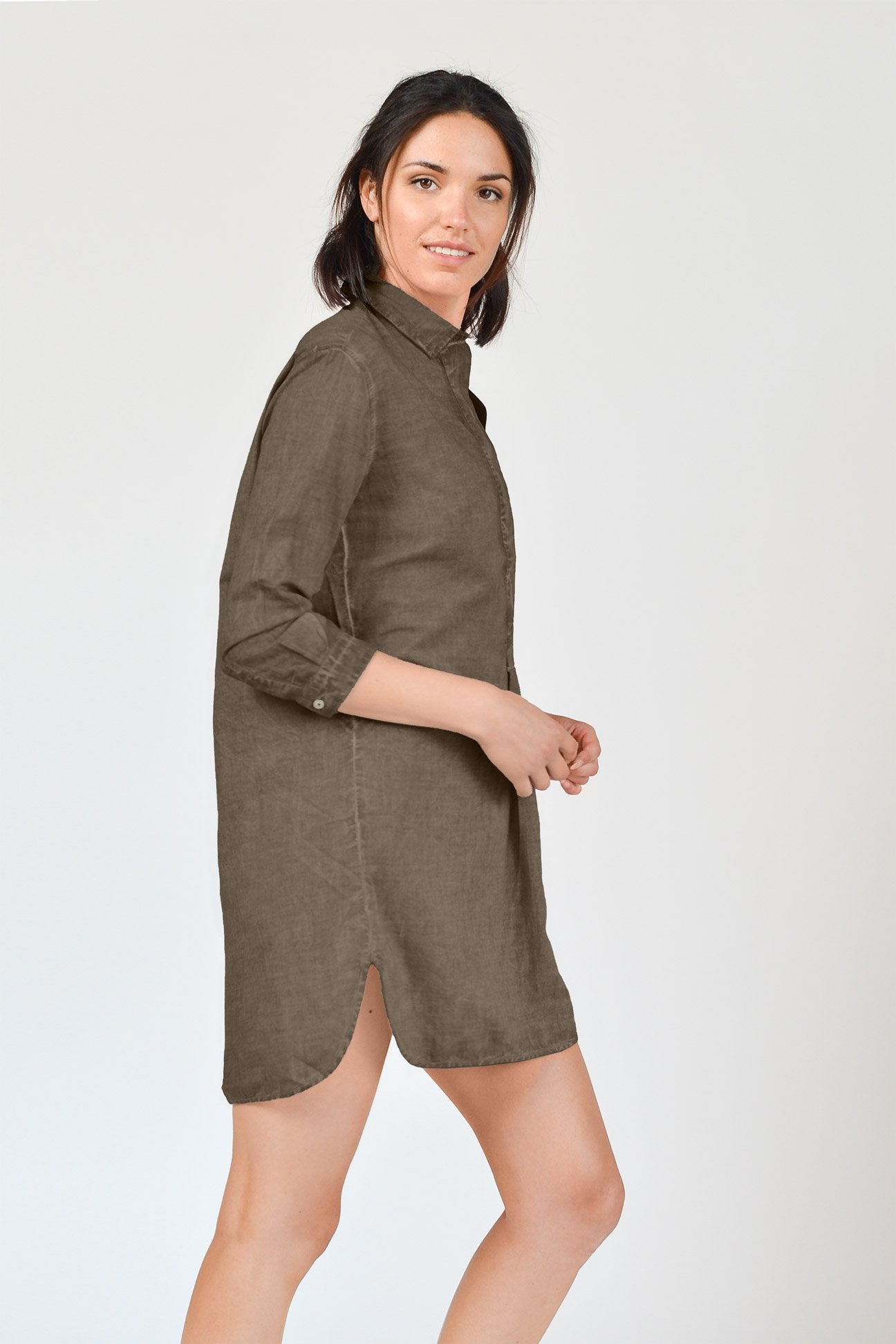 Voile Mini Shirtdress - Cocco - Chemisier