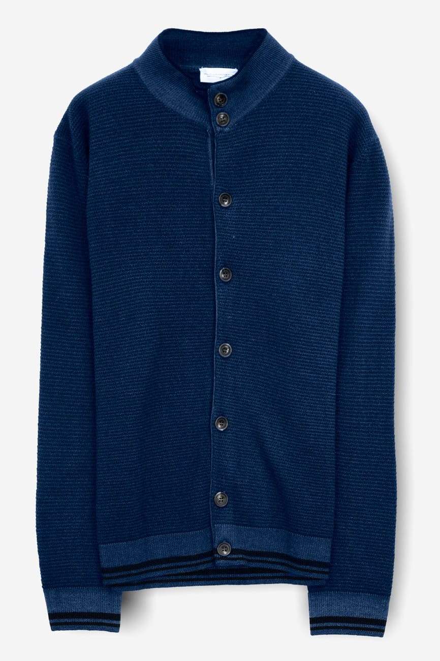 Westhill Navy Merino Sweater - Sweaters